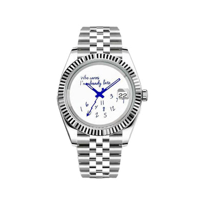 Seiko Datejust Who Cares I'm Already Late