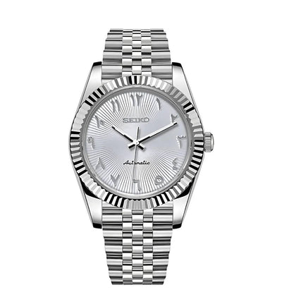 Seiko Datejust White Arabic Dial
