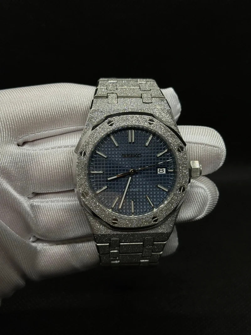 Seiko Royal Oak Brilliant Blue Dial